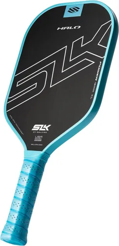 Miniatura 23 de Selkirk Sport SLK Halo Paleta de Pickleball de Fibra de Carbono Cruda Diseñada en los Estados Unidos Elige la potencia de fibra de carbono cruda