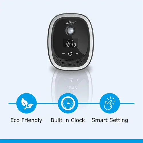 Miniatura 6 de Sirena Ionizadores de aire para sistema de filtración de iones negativos para el hogar, ambientador silencioso para dormitorio, cocina, elimina