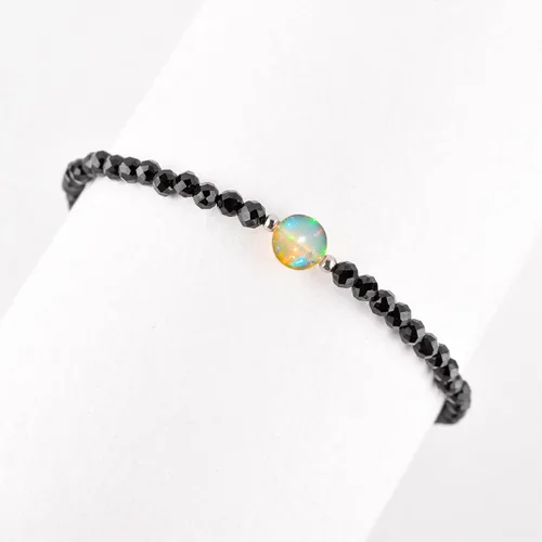 Miniatura 22 de Multi Gemstone Dainty Choker Bracelet