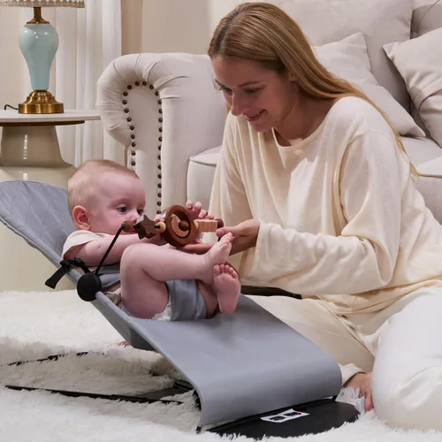 Miniatura 3 de Barra de juguete compatible con Baby Bjorn Bouncer Toy Bar para Baby Bouncer, accesorio de barra de juguete de madera duradera, juguete sensorial