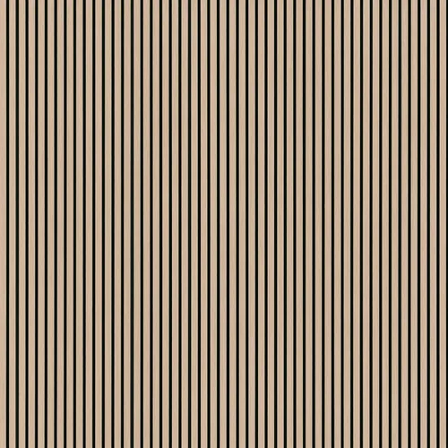 Miniatura 13 de MSI Paquete de 4 paneles de pared de listones de madera acústica para decoración de interiores, paneles de madera estriada 3D que absorben el sonido