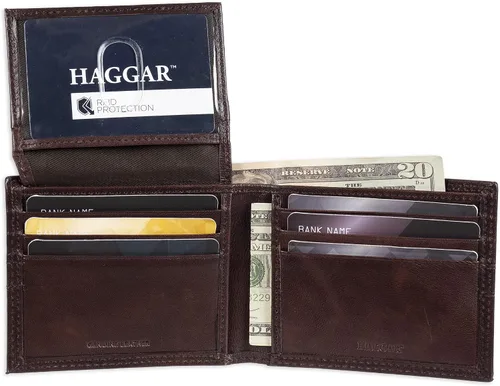 Miniatura 4 de Haggar Cartera de cuero para hombre
