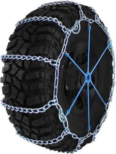 Miniatura 3 de Quality Chain Cadenas de neumáticos estilo leva de enlace de carbono de base ancha para camiones ligeros (3210QC)