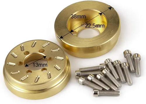 Miniatura 2 de 4 pesos internos de rueda para llantas Beadlock de 1/10 RC 1.9"/2.2