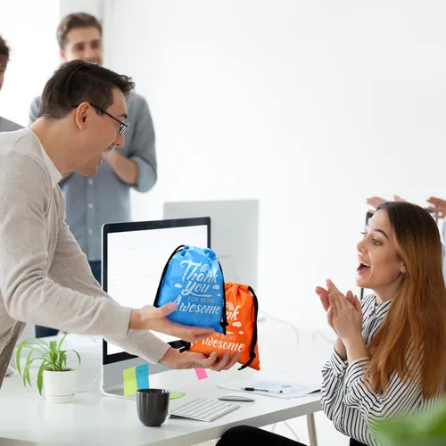 Miniatura 5 de Paterr 24 bolsas de regalo de agradecimiento a los empleados, bolsas de agradecimiento para ser impresionante, con cordón, compañeros de trabajo