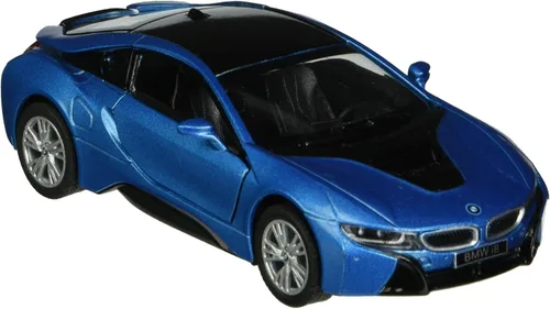 Miniatura 6 de KiNSMART - BMW i8 escala 1:36 de 5 pulgadas, modelo de metal fundido a presión Super Car con acción de retroceso (4 juegos)