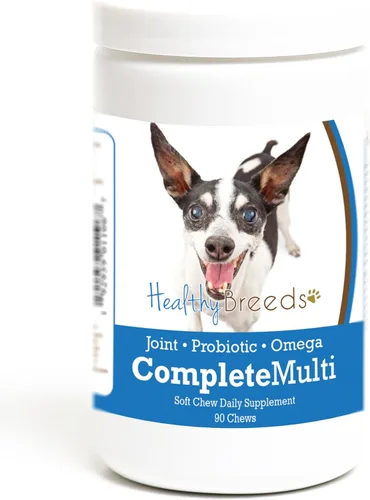 Miniatura 374 de Healthy Breeds Pug todo en uno multivitamínico suave masticable 60