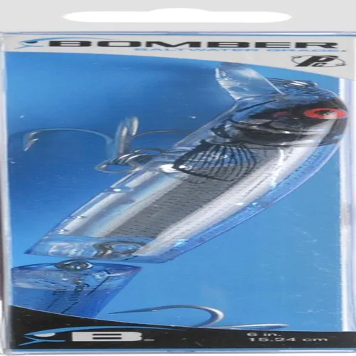 Miniatura 48 de Bomber Señuelos Long A Slender Minnow Jerbait Señuelo de Pesca a rayas (Baby Striper)