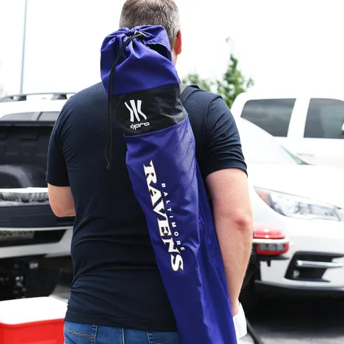 Miniatura 8 de Kijaro Silla Plegable Sports Fan, 26" L x 35.5" W x 37" H, Baltimore Ravens