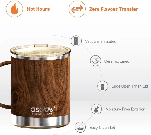 Miniatura 6 de Taza Coldbrew y Ultimate (plata y madera)