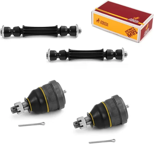 Miniatura 86 de Metrix Premium Chassis Parts - Juego de 4 piezas de articulación de rótula superior y barra estabilizadora delantera para Ford Ranger RWD 1998-2011