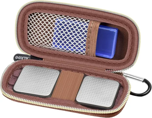 Miniatura 16 de Funda para monitor cardíaco compatible con AliveCor Kardia Mobile ECG/para KardiaMobile 6L para dispositivos Apple y Android, solo funda (rosa)