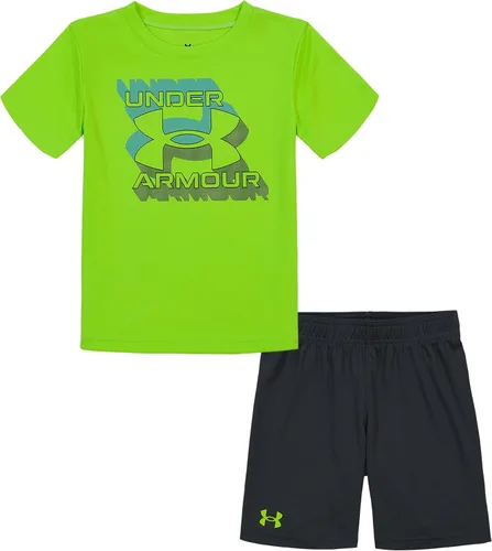 Miniatura 57 de Under Armour baby-girls Ua Terrazzo Leopard Heart SetShort Set