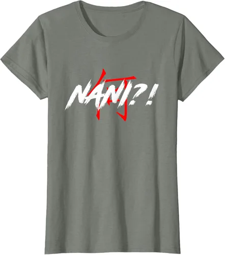 Miniatura 18 de Nani Meme Anime Japanese Camiseta, Negro, S