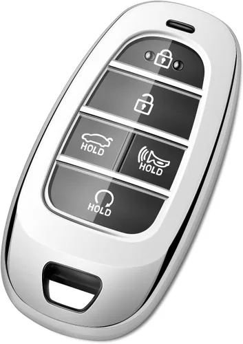 Miniatura 9 de para Hyundai Funda para Llavero Caja para Llave Tucson Sonata Santa Fe Santa Cruz Palisade Ioniq 5 Accesorios