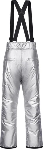 Miniatura 2 de CREATMO US Pantalones de nieve para mujer, baberos de esquí, impermeables, aislados, invierno y snowboard