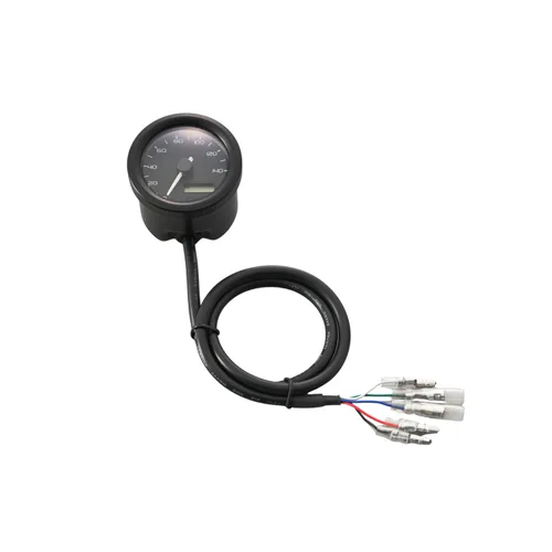 DAYTONA Medidor de velocímetro digital MPH de 1.890 in compacto para Cafe Racer, Harley y más (140 MPH)