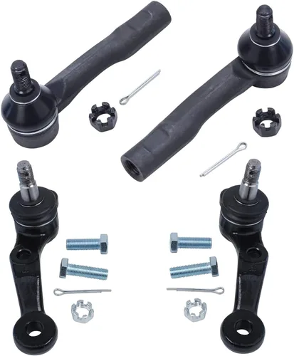 Miniatura 274 de Detroit Axle – Kit de suspensión delantera para Hyundai 2013-2018 Santa Fe 2 enlaces de barra de estabilizador 4 varillas de amarre interiores