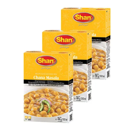 Miniatura 50 de Shan Korma Recipe and Seasoning Mix 1.76 oz (50g) - Spice Powder for Traditional Meat in Yogurt Sauce - Suitable for Vegetarians - Airtight Bag in a