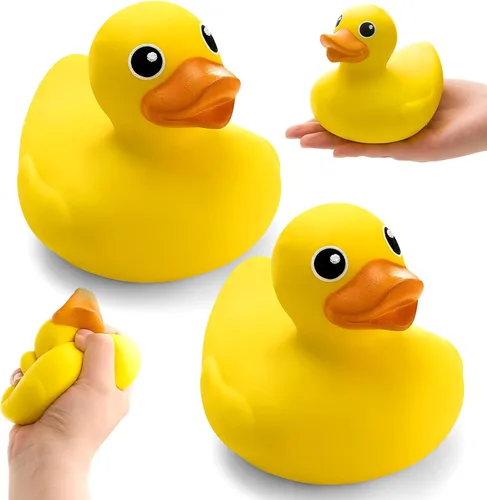 Miniatura 11 de Hungdao 2 piezas de juguetes para el estrés de gato naranja atigrado de espuma de poliuretano para gatos, juguetes sensoriales para apretar