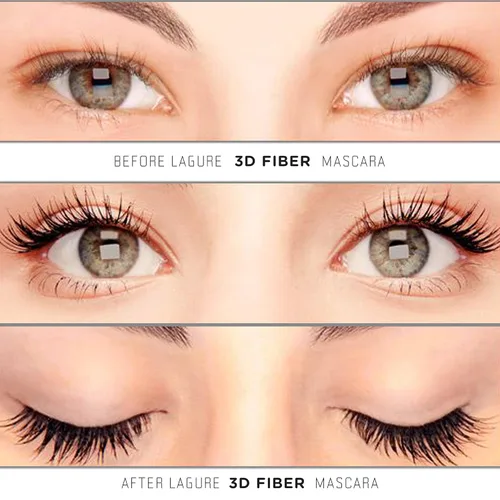 Miniatura 6 de 3d Fibra Lash Mascara – libre caso – PREMIUM – Fiber Mascara para longitud de 300 x y el volumen – Impermeable, Smudge – , hipoalergénico, Last larga