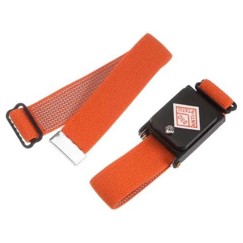 Miniatura 6 de MECCANIXITY Correa de muñeca antiestática, pulsera antiestática ESD ajustable inalámbrica con pulsera de repuesto para reparación de electrónica