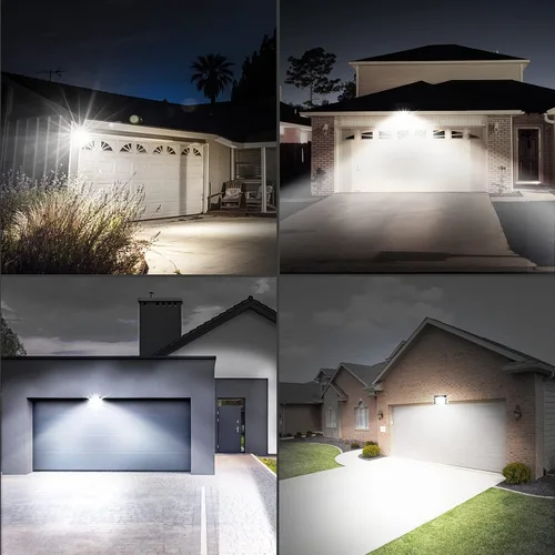 Miniatura 7 de UFOND Luces de inundación LED de 10000 lúmenes, reflectores impermeables de 100 W, ángulo de iluminación ajustable, luz portátil con enchufe