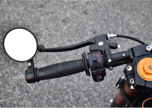 Miniatura 4 de 0011 Palancas Universales de Motocicleta de 7/8" Cilindro Maestro de Freno Hidráulico con Depósito Juego de Palanca de Embrague para Cafe Racer
