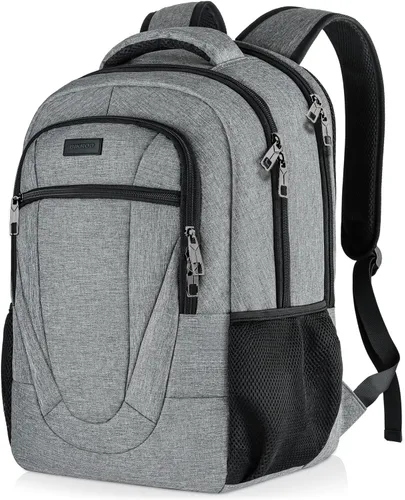 Miniatura 15 de BIKROD Mochila de viaje para computadora portátil para hombres, mochilas para la escuela, adolescentes, niños, mochila antirrobo delgada y Camouflaje