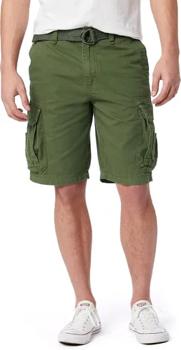 Miniatura 21 de Unionbay Survivor pantalones cortos de cargo con cinturón para hombre
