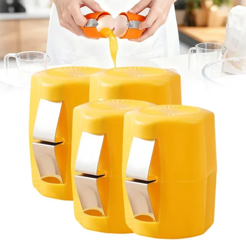 Miniatura 9 de 4 abridores de cáscaras de huevo, cortador de cáscara de huevo de acero inoxidable 2026, herramienta multifuncional para galletas de huevos, pelador