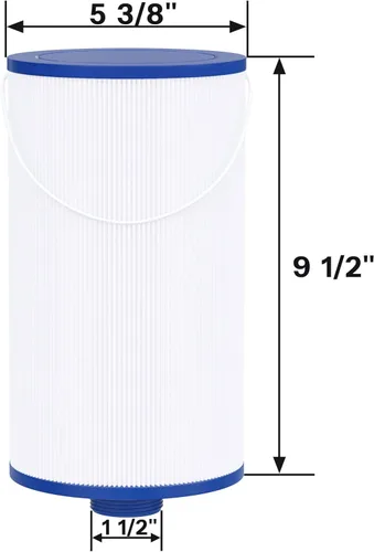 Miniatura 2 de Filtro de spa Wowreed compatible con FC-2402, 303279, Free Flow, AquaTerra, filtro de spa para jacuzzi Fantasy, rosca más fina de 1 1/2", paquete