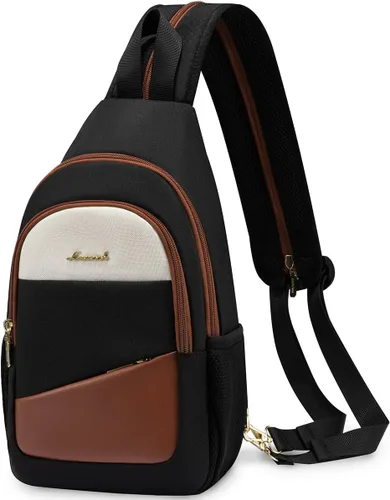 LOVEVOOK - Mochila convertible tipo bandolera para mujeres, mochila pequeña para pañales, para senderismo, mochila resistente al agua para viajes,