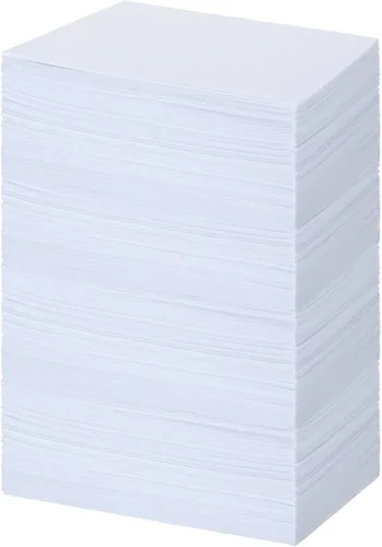 Rtteri Hojas de tela de fieltro blanco de 9 x 12 pulgadas a granel, cuadrados de fieltro suave de 0.039 in de grosor para manualidades, costura,