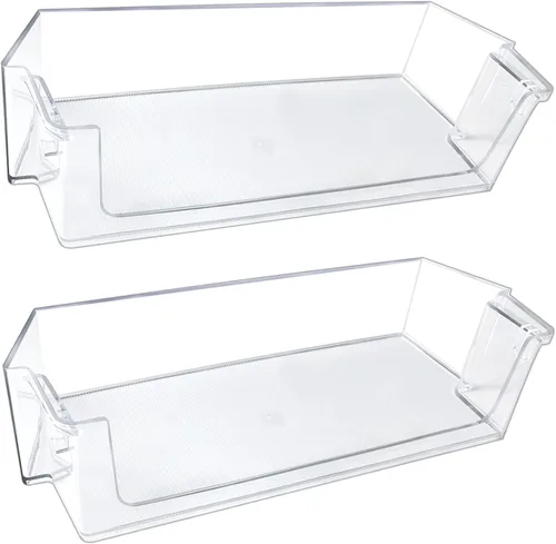 2 Pack W11239961 W10900538 Cajón de estante para puerta de refrigerador - Compatible con refrigerador Whirlpool WRS311SDH//WRS325SDH/WRS321SDH