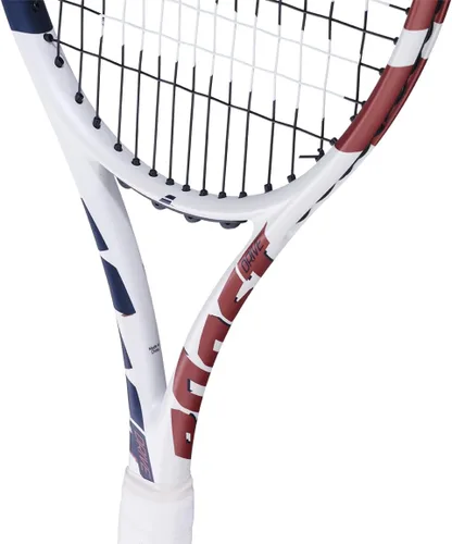 Miniatura 4 de Babolat Boost Drive - Raqueta de tenis encordada (Blanco)