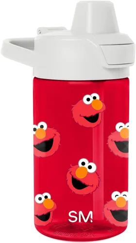 Miniatura 29 de Simple Modern Peppa Pig Botella de Agua Summit de Plástico Tritan para Niños 12 oz Taza Sin BPA con Tapa de Pajita Cubierta a Prueba de Fugas