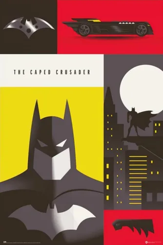 Miniatura 7 de Batman - Póster de DC Comics (The Caped Crusader) (Tamaño: 24 x 36 pulgadas) (juego de póster y tira de pósteres)