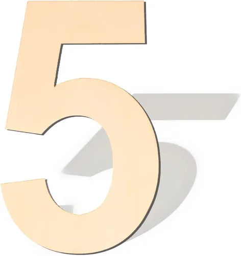 Miniatura 11 de Números de madera sin acabar - 3 grande de 15 pulgadas, en blanco y grande para manualidades de bricolaje, decoraciones de bodas y fiestas de Número