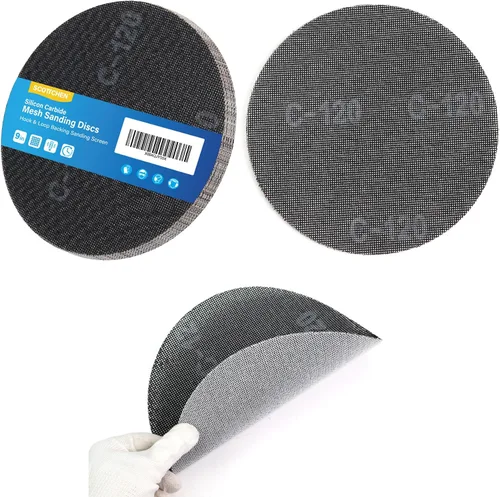 Miniatura 7 de SCOTTCHEN Lijadora de Poste para Paneles de Yeso, Lijadora Radial de 9 Pulgadas con Poste Redondo de Extensión de 47 Pulgadas para Pared Seca