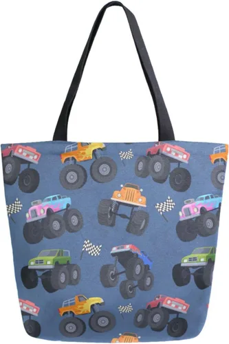 Miniatura 20 de Naanle Bolsa de lona de África grande para mujer, bolsa de hombro casual, bolsa de algodón para exteriores, reutilizable, multiusos, resistente