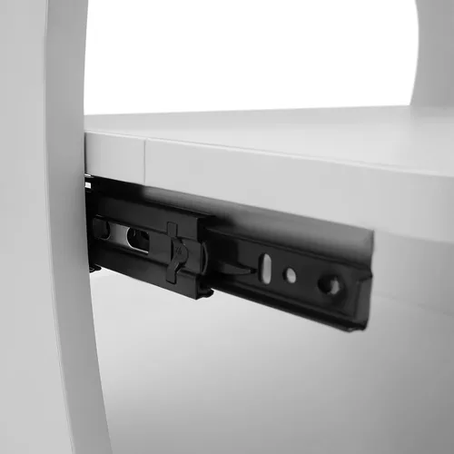 Miniatura 8 de Carrito de baño de pies para mesa de masaje de descanso de pies, carrito moderno para baño de pies, pedicura, reposapiés, taburete con ruedas