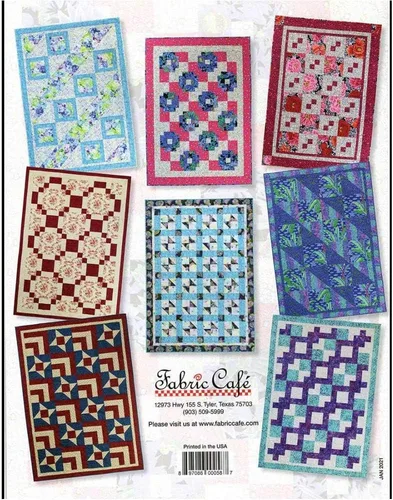 Miniatura 2 de Fabric Cafe Quilts in a Jiffy - Libro de edredón de 3 yardas
