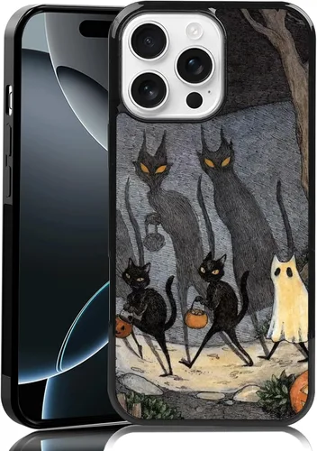 Miniatura 38 de Elegante funda de teléfono con diseño de gato Marie compatible con iPhone 11, funda de encaje dorado para iPhone, a prueba de golpes, rosa fucsia