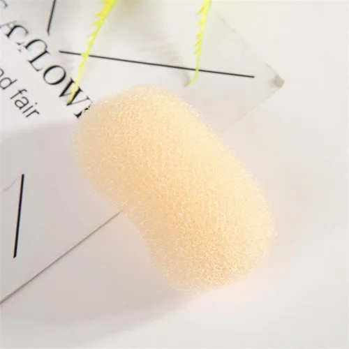 Miniatura 2 de Esponja para aumentar el volumen del cabello, almohadilla de esponja para el cabello con clip BB, práctica esponja para el cabello, fácil de usar