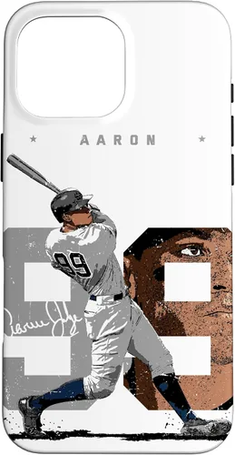 Miniatura 19 de Aaron Judge Number Portrait Baj New York MLBPA - Carcasa para iPhone 17