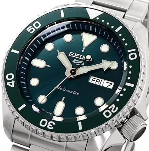 Miniatura 3 de Seiko 5 Sports Automatic SRPD61K1 Reloj de acero para hombre plateado Automático