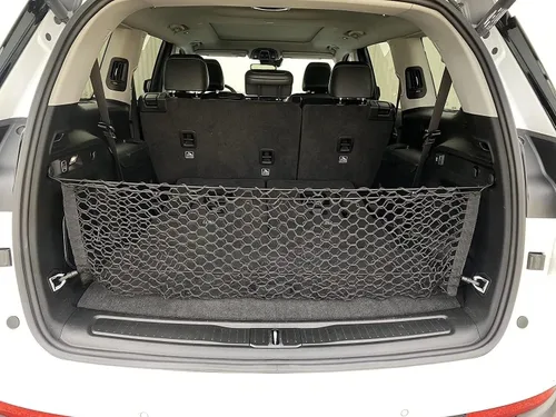 Miniatura 5 de Red de carga organizadora de maletero trasero para Jeep Grand Cherokee L (7 asientos) 2021–2026 – Red de carga estilo sobre para SUV – Organizador