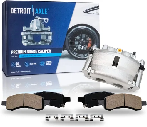 Miniatura 68 de Detroit Axle - Pastillas de Freno Delantero para Mercedes- Benz C230 C250 C300 SLK250, Pastillas de Freno Cerámica w/Reemplazo de Hardware