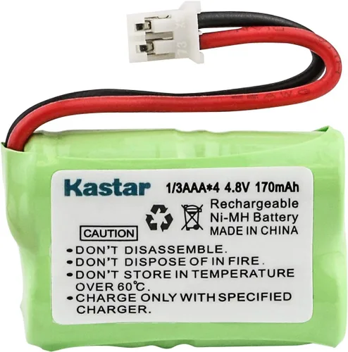 Kastar Batería recargable Ni-MH de 170 mAh para SportDog FR200, SD-400, SD-800, SAC00-15724, PetSafe Yard and Park Remote Dog Trainer, PDT00-12470